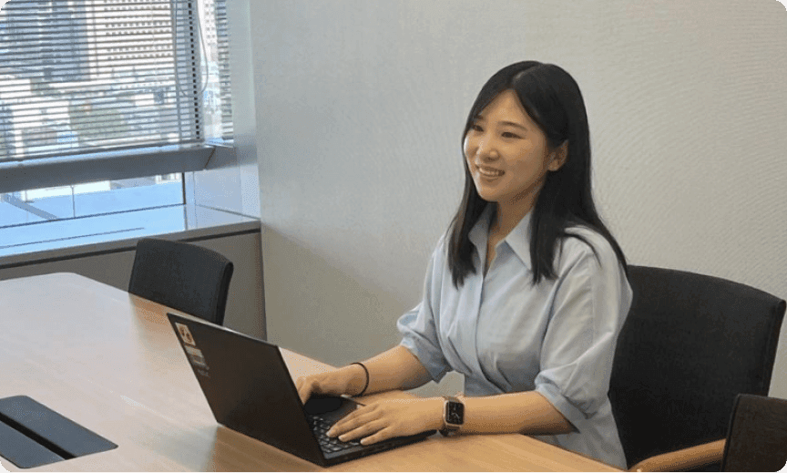株式会社大林組 東京本店 生産事務部事務第四課 井原彩愛様